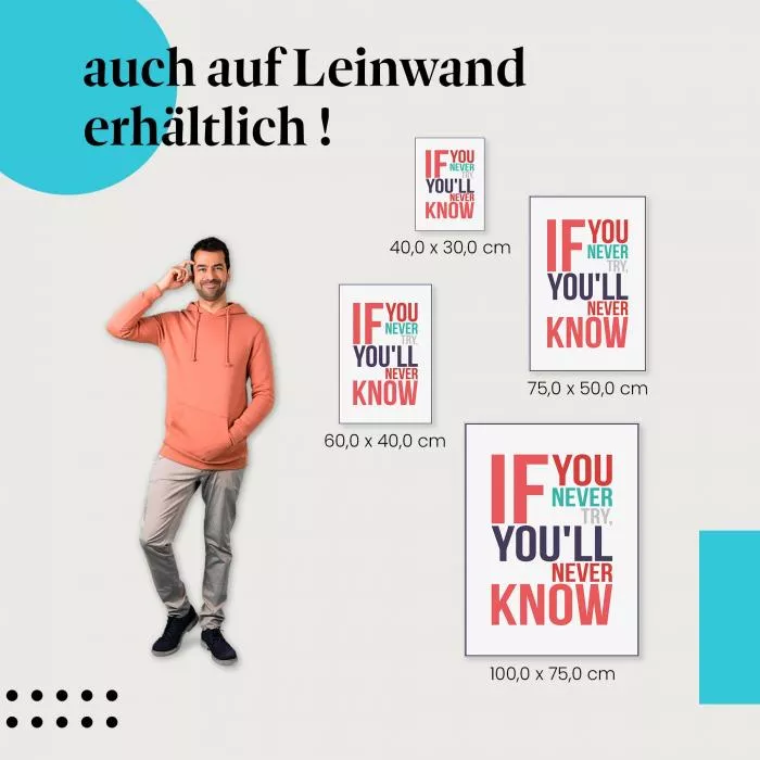 Wer nicht wagt… | Postereck 1589