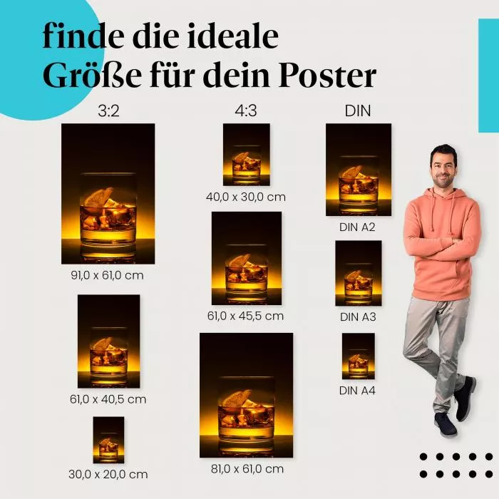 Whisky und Zitrone | Postereck 2724