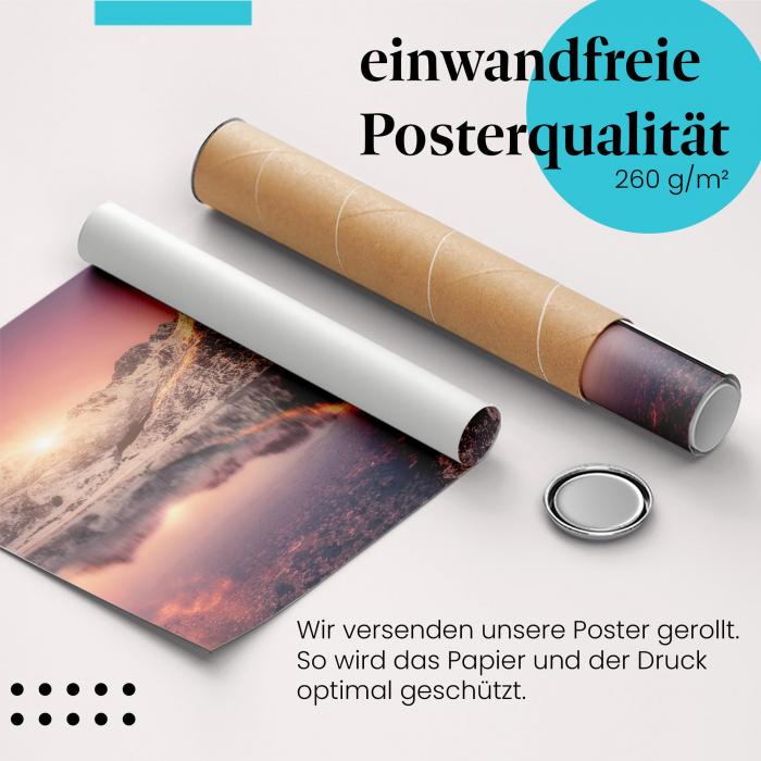 Preview: Bergsee im Winter | Postereck 3787