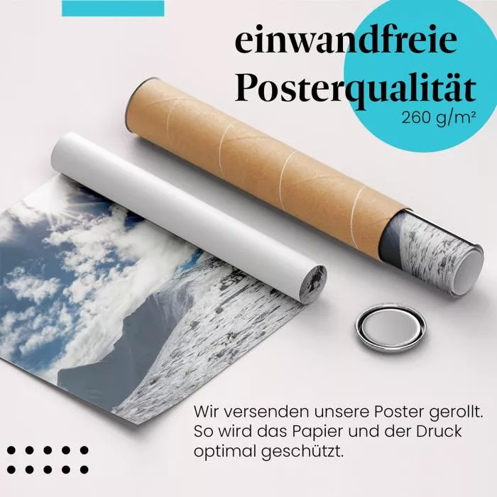 Verschneite Gipfel | Postereck 2989
