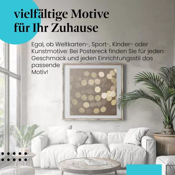 Wunderbares wird geschehen | Postereck 2446