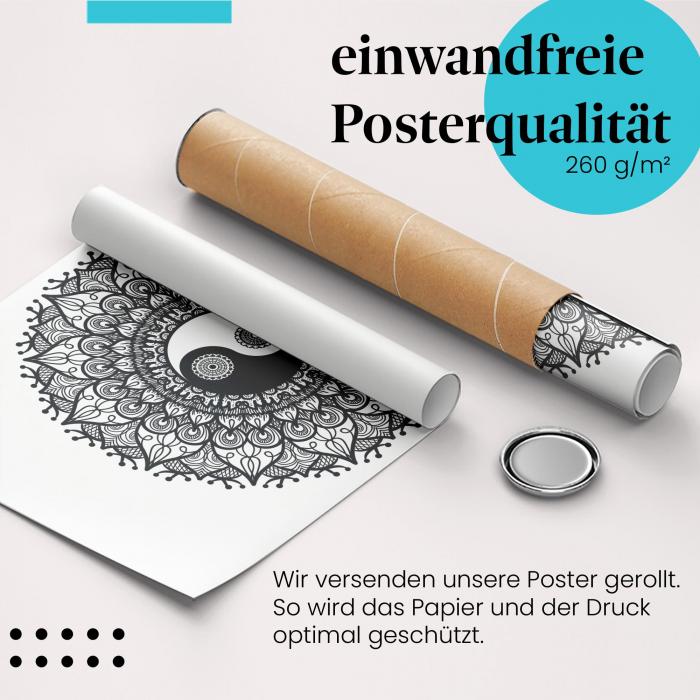 Preview: Yin & Yang Mandala | Postereck 2029