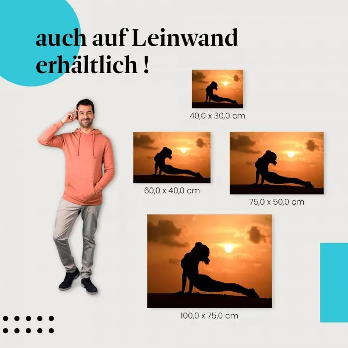 Yoga am Strand | Postereck 2707
