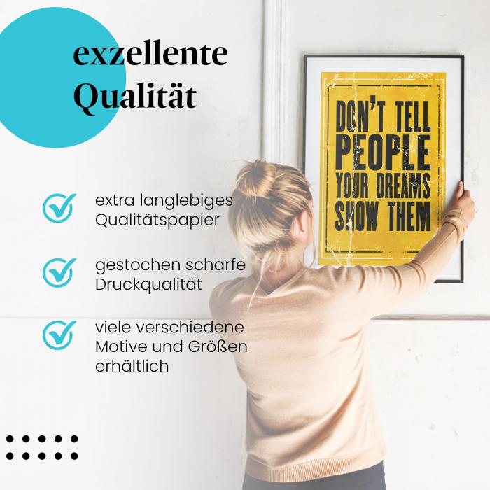 Preview: Zeige deine Träume! | Postereck 1644