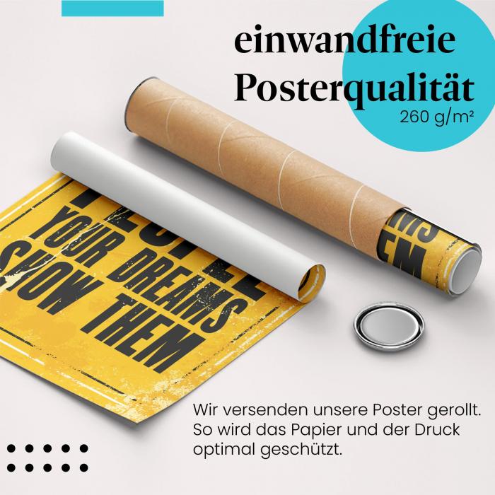 Preview: Zeige deine Träume! | Postereck 1644