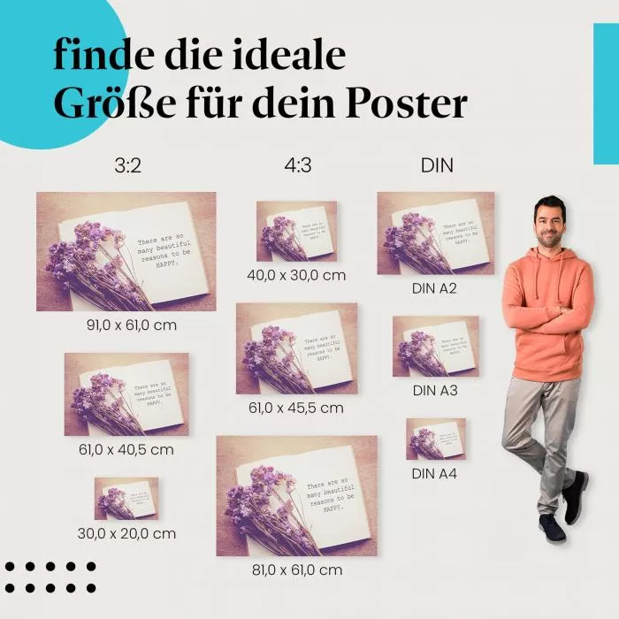Gründe Glücklich Zu Sein | Postereck 0975