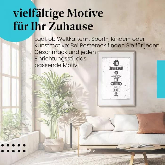Die Zukunft: Kreiere sie! | Postereck 1584