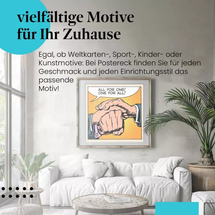 Alle für einen | Postereck 2442