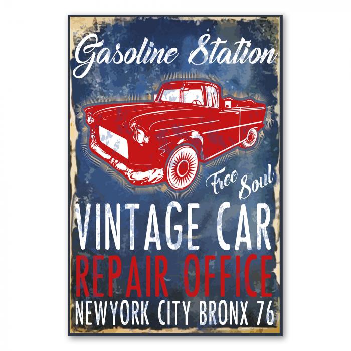 Werkstatt "Free Soul Vintage Car" in der Bronx, New York City, spezialisiert auf Oldtimer.