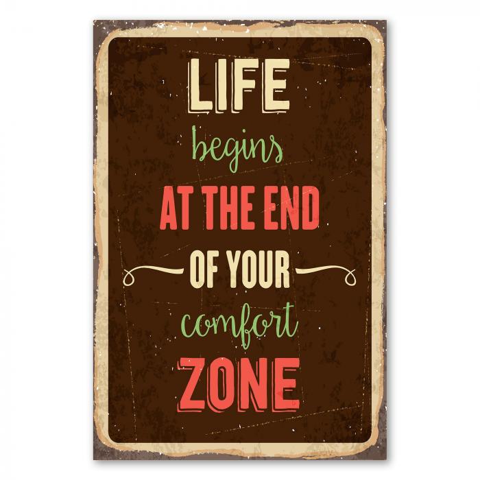 Preview: Motivation: "Das Leben beginnt..." | Postereck 0851