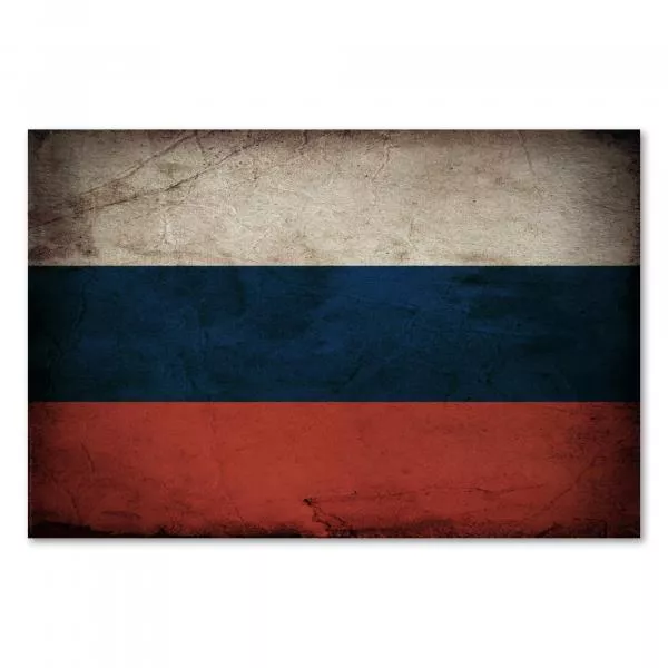 Russische Flagge im Grunge-Design: Die Farben Weiß-Blau-Rot repräsentieren die Einheit des Volkes. Russische Flagge im Grunge-Design: Die Farben Weiß-Blau-Rot repräsentieren die Einheit des Volkes.