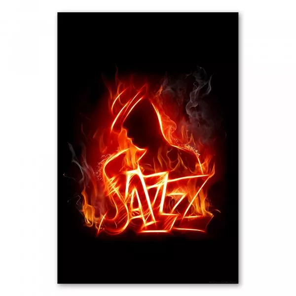 Abstraktes Feuerwerk in Form eines Saxophon spielenden Mannes symbolisiert die Leidenschaft des Jazz. Abstraktes Feuerwerk in Form eines Saxophon spielenden Mannes symbolisiert die Leidenschaft des Jazz.