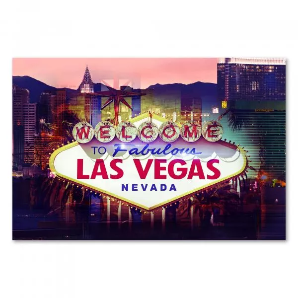 "Welcome to Fabulous Las Vegas": Dieses Bild des berühmten Schilds ist ein Muss für alle Las Vegas Fans. "Welcome to Fabulous Las Vegas": Dieses Bild des berühmten Schilds ist ein Muss für alle Las Vegas Fans.