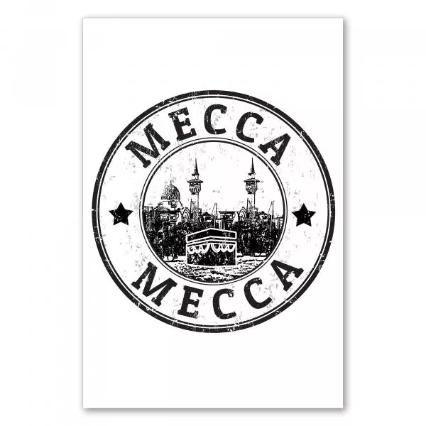 Mekka, die heiligste Stadt des Islams, mit der Kaaba, dem heiligsten Schrein – ein kraftvolles Symbol des Glaubens. Mekka, die heiligste Stadt des Islams, mit der Kaaba, dem heiligsten Schrein – ein kraftvolles Symbol des Glaubens.
