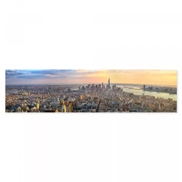 Skyline New York Citys bei Sonnenuntergang: Hudson River & Freiheitsstatue. Skyline New York Citys bei Sonnenuntergang: Hudson River & Freiheitsstatue.