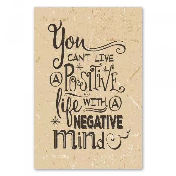 Positives Denken ist der Schlüssel zum Glück - ein Poster, das Optimismus und Lebensfreude vermittelt. Positives Denken ist der Schlüssel zum Glück - ein Poster, das Optimismus und Lebensfreude vermittelt.