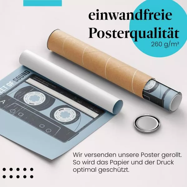 Retro Kassette | Postereck 2277 Retro Kassette | Postereck 2277