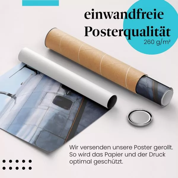Flugzeugrumpf: Glanz & Handwerkskunst | Postereck 0465 Flugzeugrumpf: Glanz & Handwerkskunst | Postereck 0465