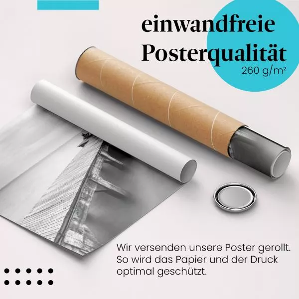Einsamer Steg: Ruhe & Minimalismus | Postereck 0469 Einsamer Steg: Ruhe & Minimalismus | Postereck 0469