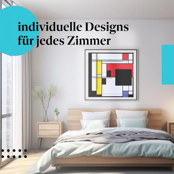 "Farbharmonie": Kunstdruck - Deko für Design- & Kunstliebhaber.
