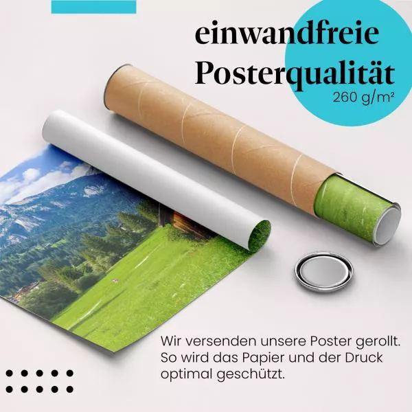 Almhütte Idylle | Postereck 2923 Almhütte Idylle | Postereck 2923