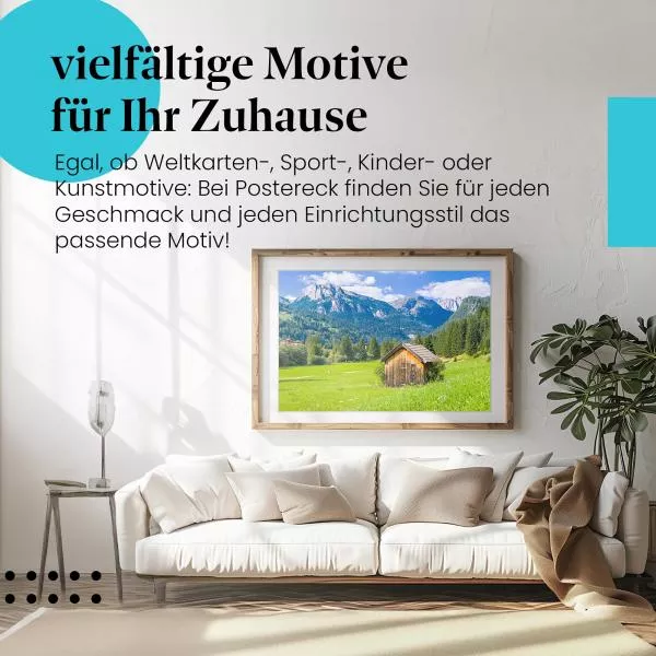 Almhütte Idylle | Postereck 2923 Almhütte Idylle | Postereck 2923