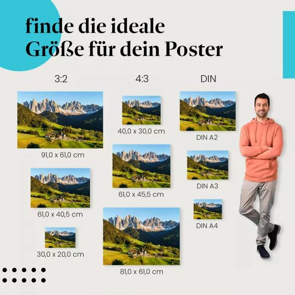 Alpendorf Idylle | Postereck 2762 Alpendorf Idylle | Postereck 2762