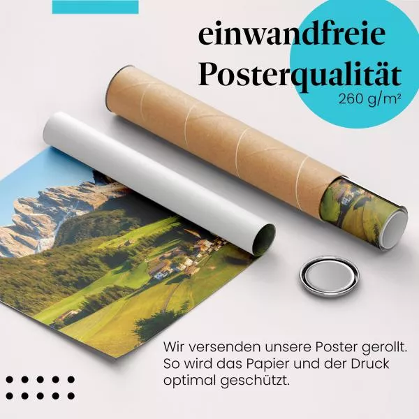 Alpendorf Idylle | Postereck 2762 Alpendorf Idylle | Postereck 2762