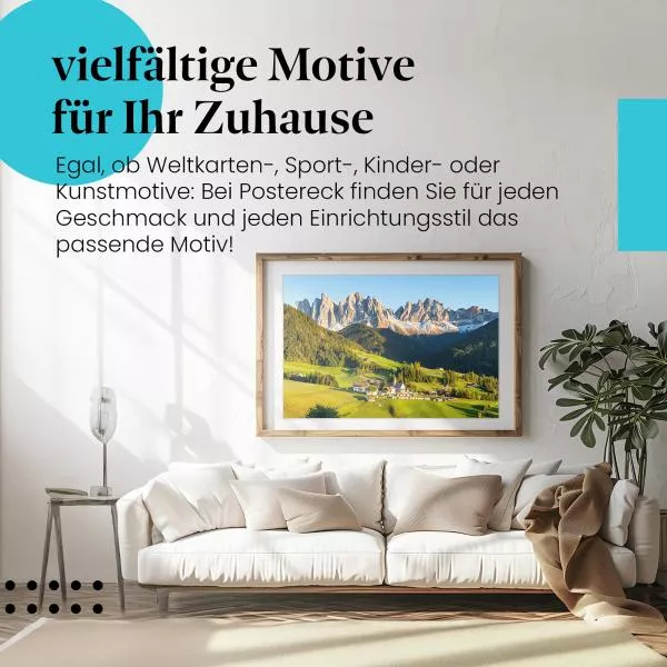 Alpendorf Idylle | Postereck 2762 Alpendorf Idylle | Postereck 2762
