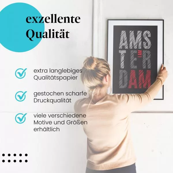I am Amsterdam | Postereck 2133 I am Amsterdam | Postereck 2133