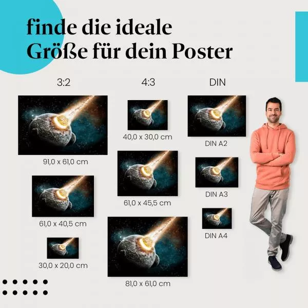 Apokalypse: Asteroid trifft Erde | Postereck 0270 Apokalypse: Asteroid trifft Erde | Postereck 0270