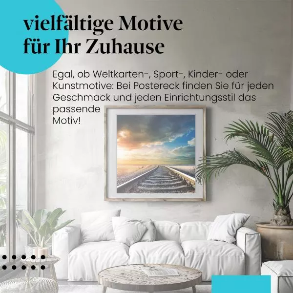 Sonnenuntergangsbahn | Postereck 2295 Sonnenuntergangsbahn | Postereck 2295