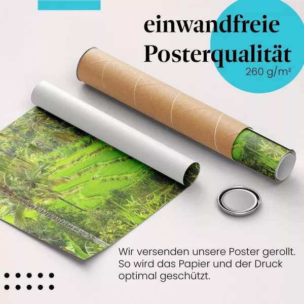 Bali: Reisterrassen | Postereck 1784 Bali: Reisterrassen | Postereck 1784