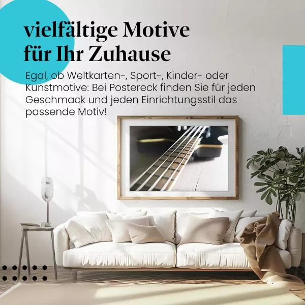 E-Bass auf Holz | Postereck 3431 E-Bass auf Holz | Postereck 3431