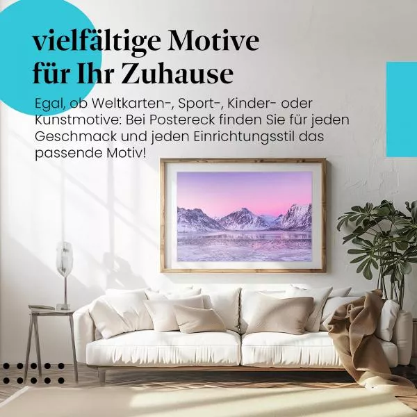 Fjordlandschaft | Postereck 2770 Fjordlandschaft | Postereck 2770