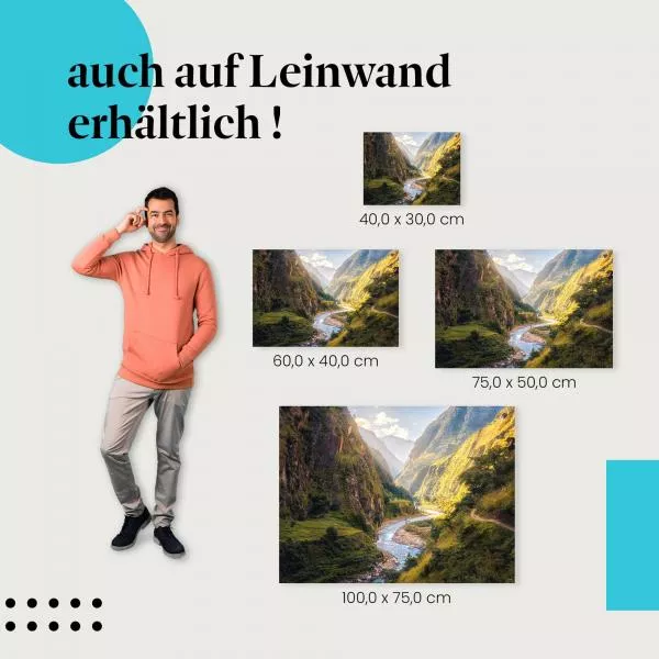 Smaragdgrüner Fluss | Postereck 3127 Smaragdgrüner Fluss | Postereck 3127