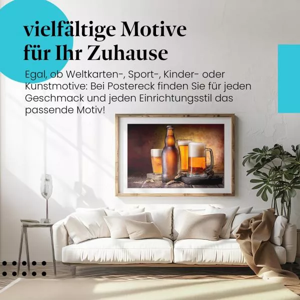 Erfrischendes Bier | Postereck 2769