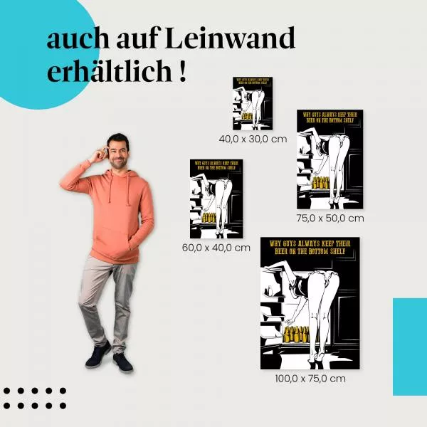 Warum Bier unten steht | Postereck 1088 Warum Bier unten steht | Postereck 1088