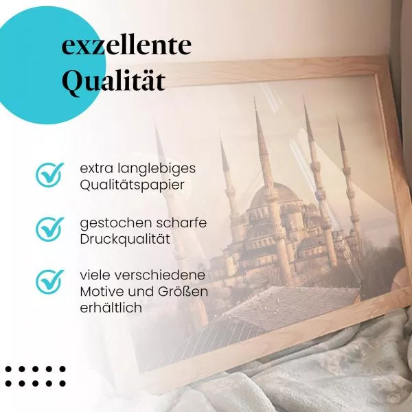  Blaue Moschee: Istanbuls Pracht | Postereck 0227