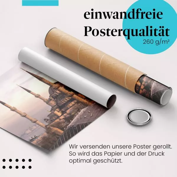 Blaue Moschee: Istanbuls Pracht | Postereck 0227