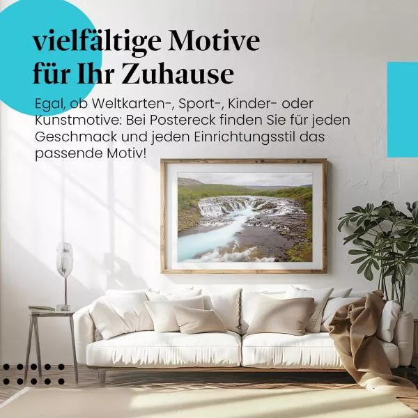 Blauer Fluss | Postereck 3480 Blauer Fluss | Postereck 3480