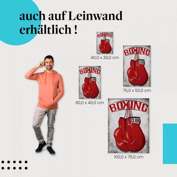 Boxing Club Vintage | Postereck 2060 Boxing Club Vintage | Postereck 2060