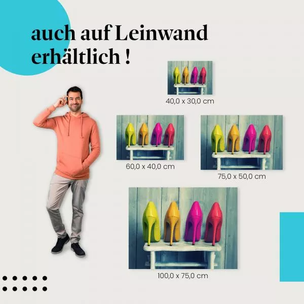 Bunte High Heels: Fashion & Style | Postereck 0550 Bunte High Heels: Fashion & Style | Postereck 0550