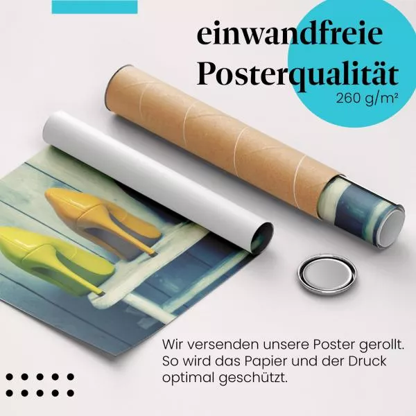 Bunte High Heels: Fashion & Style | Postereck 0550 Bunte High Heels: Fashion & Style | Postereck 0550
