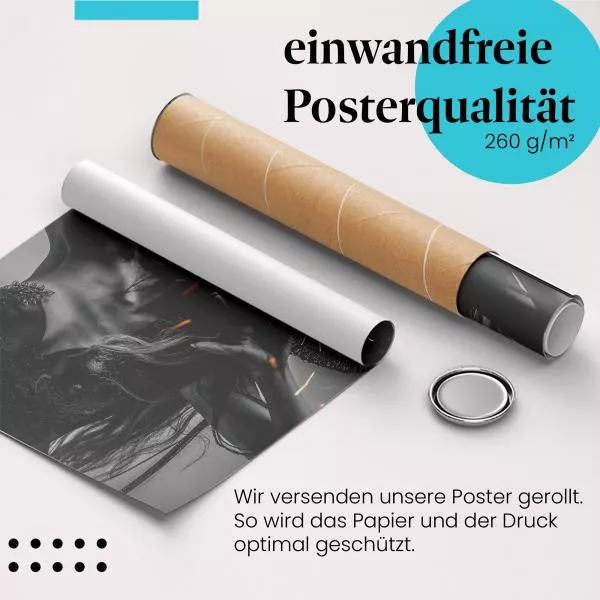 Frau mit Hörnern | Postereck 3334 Frau mit Hörnern | Postereck 3334