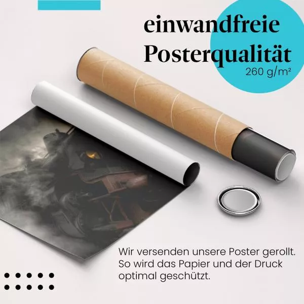 Dampflokomotive: Nostalgie & Dramatik | Postereck 0010 Dampflokomotive: Nostalgie & Dramatik | Postereck 0010
