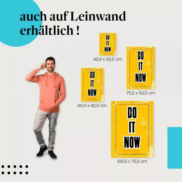 Jetzt handeln: Do it now! | Postereck 1069 Jetzt handeln: Do it now! | Postereck 1069