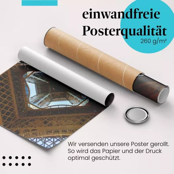 Eiffelturm-Konstruktion | Postereck 2624 Eiffelturm-Konstruktion | Postereck 2624