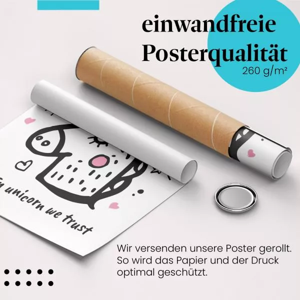 In Unicorn We Trust | Postereck 1739 In Unicorn We Trust | Postereck 1739
