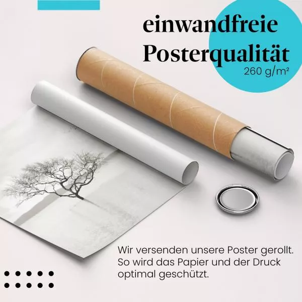 Baum im See | Postereck 3763 Baum im See | Postereck 3763